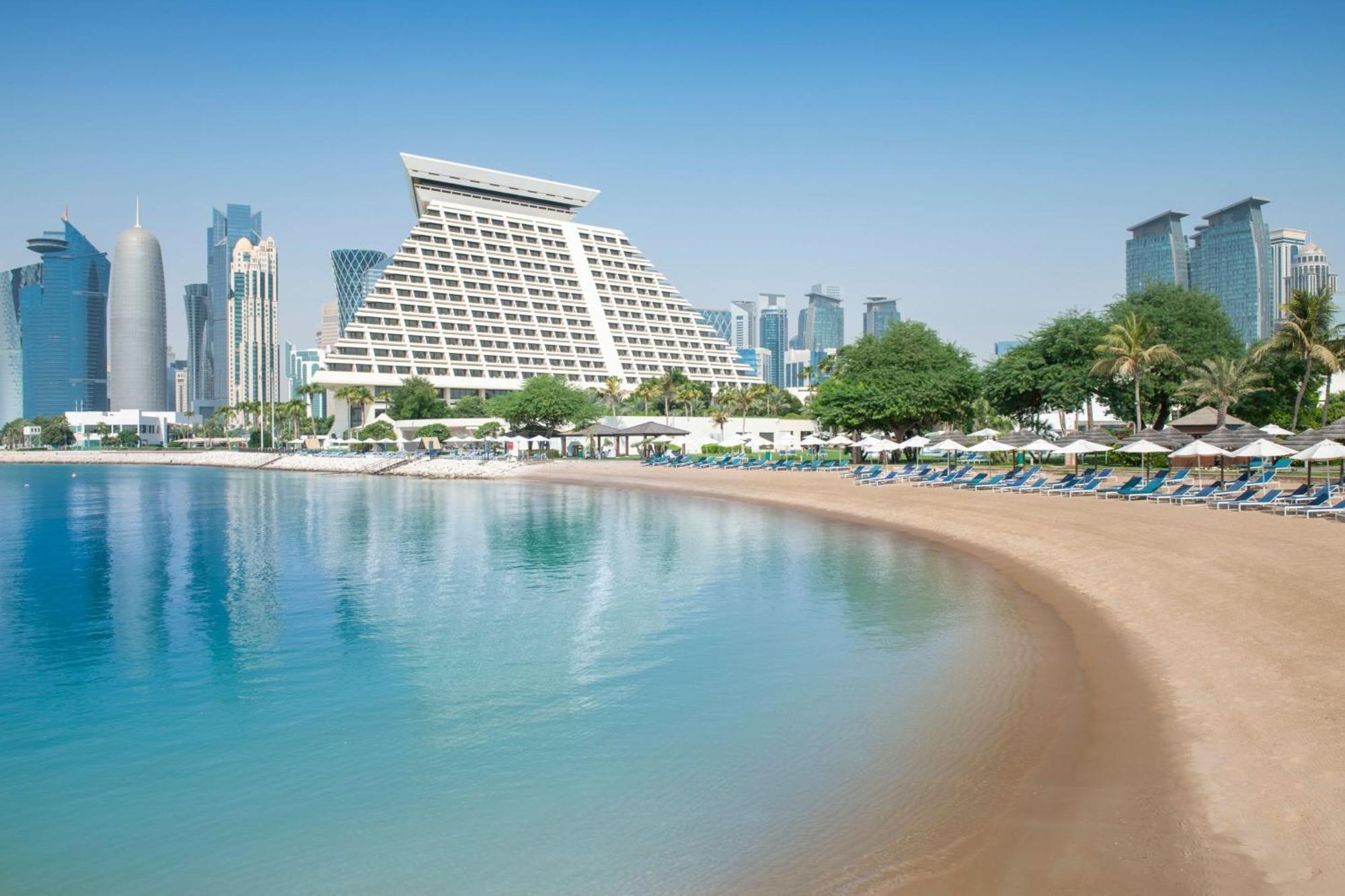 Sheraton Grand Doha Resort & Convention Hotel מראה חיצוני תמונה